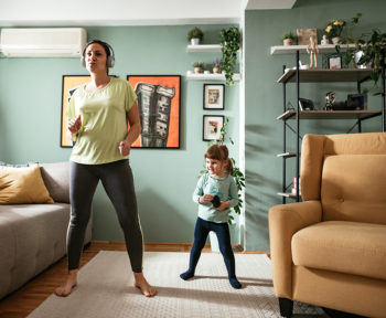 why financial fitness is as important as physical health_woman dancing to the tune of better physical and financial health