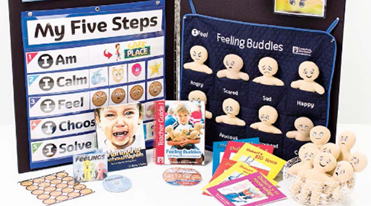 Display of emotional support tools