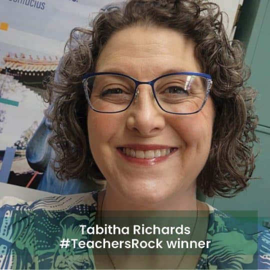 Onpoint Prize teachers that rock 2025 tabitha