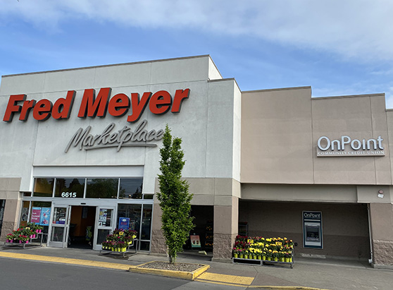 Exterior of NE Glisan Fred Meyer