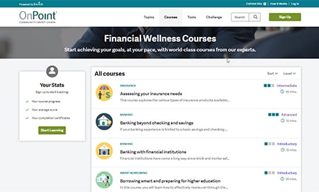 enrich courses screenshot