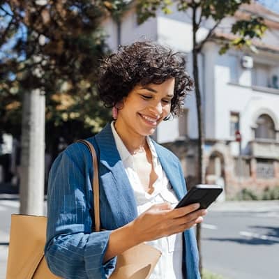 woman-on-her-phone