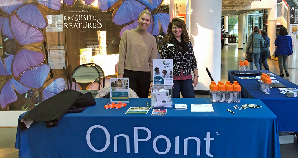 Annual OMSI Teacher Open House 2019_OnPoint information booth