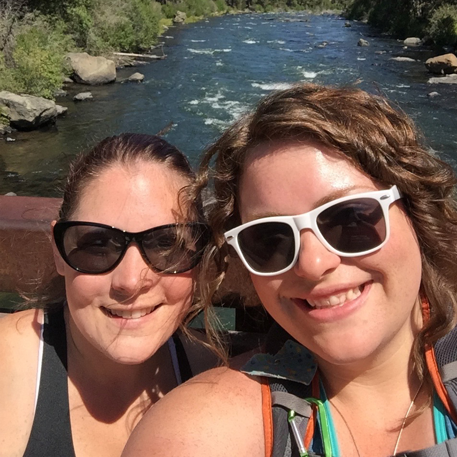 Bonnie Pearce Employee Spotlight_Bonnie at the river with her friend_900x900