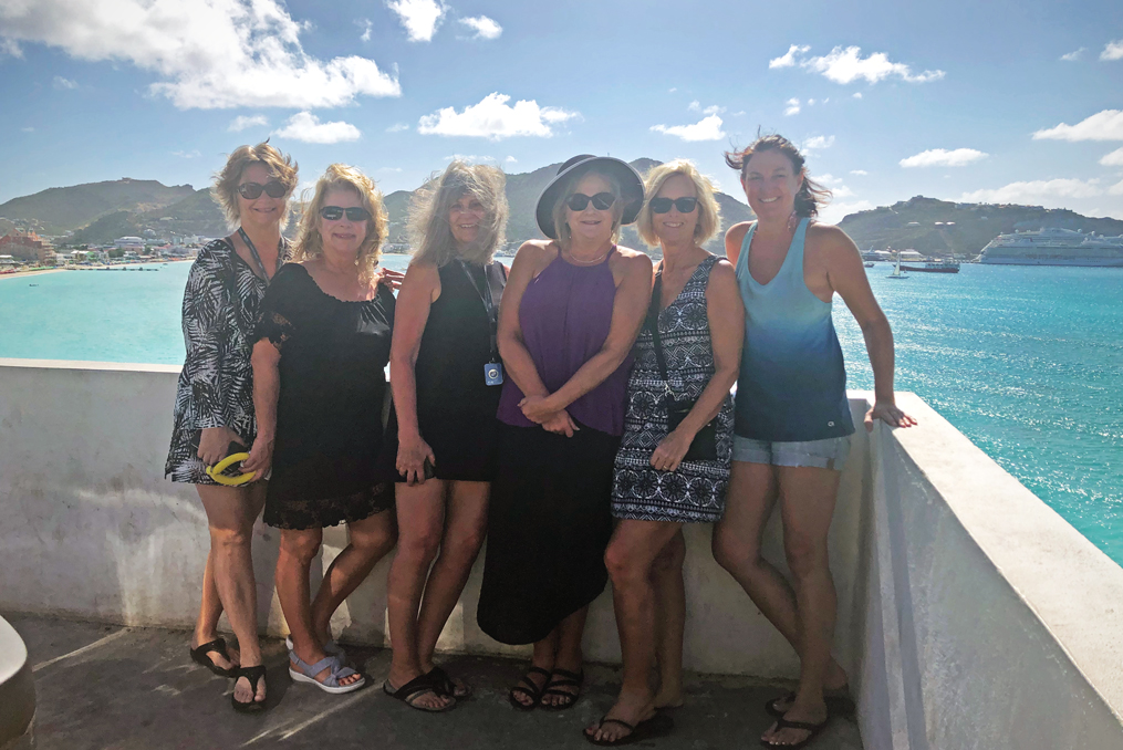 Terri Hunter employee spotlight_Terri on a cruise with her friends