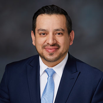 Studio portrait photo of Gabriel Casas