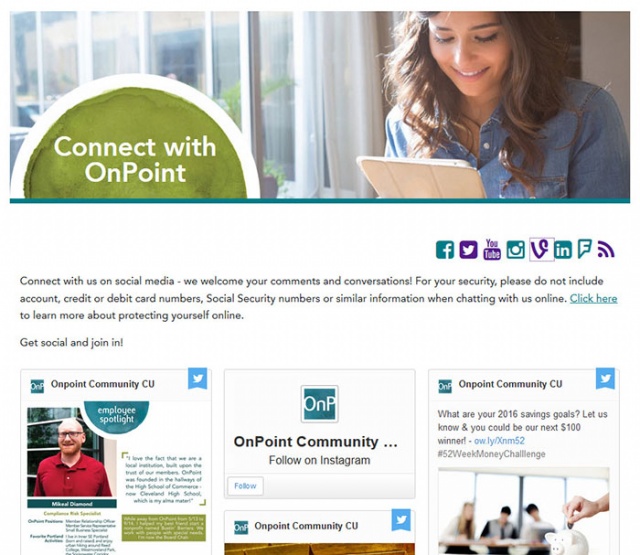 Connect with OnPoint!