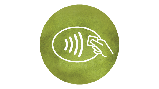 Contactless payment icon
