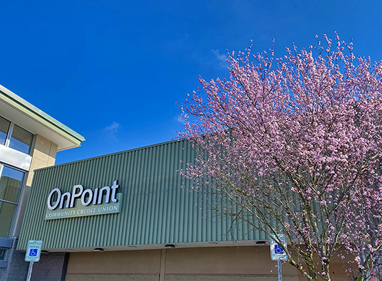 Exterior of East Gresham OnPoint branch