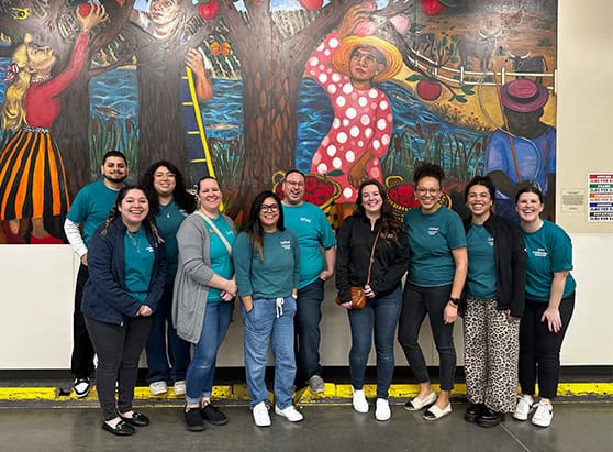 Economic opportunity onpoint team volunteering 2025