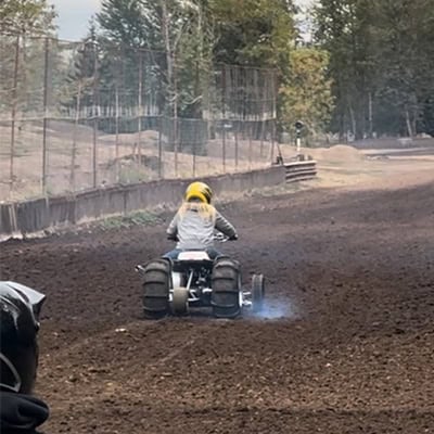 Mackenzie Cutburth employee spotlight racing quad