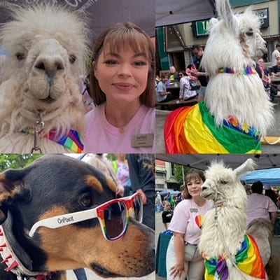 Kyla Dunn at Salem Pride