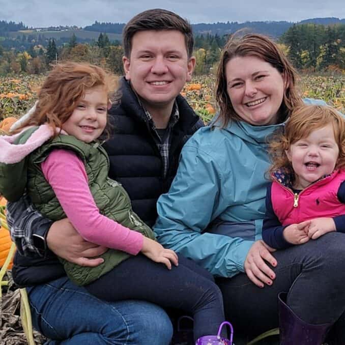 Family portrait of Scouter Haider