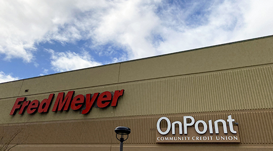 Exterior of OnPoint Cornelius Branch at Fred Meyer