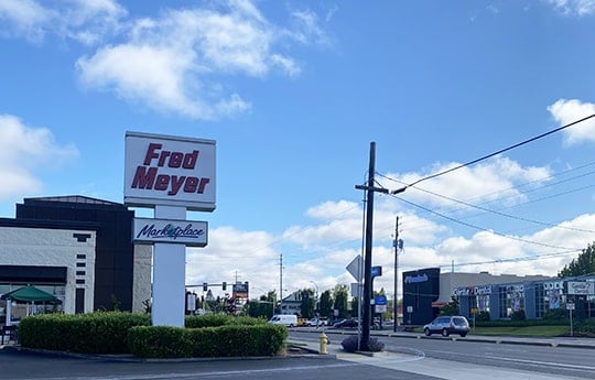 Exerior of Hazel Dell Fred Meyer