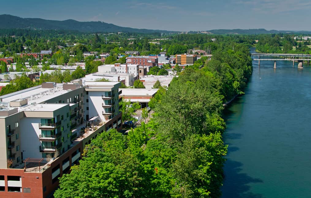 Ariel View of Corvallis