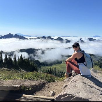 Jessie Dykes OnPoint Community Credit Union Employee spotlight mountain top featured image