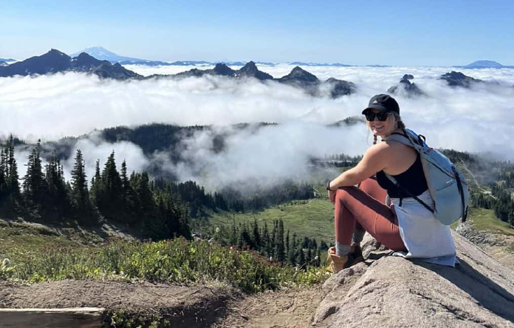 Jessie Dykes OnPoint Community Credit Union Employee spotlight mountain top hero