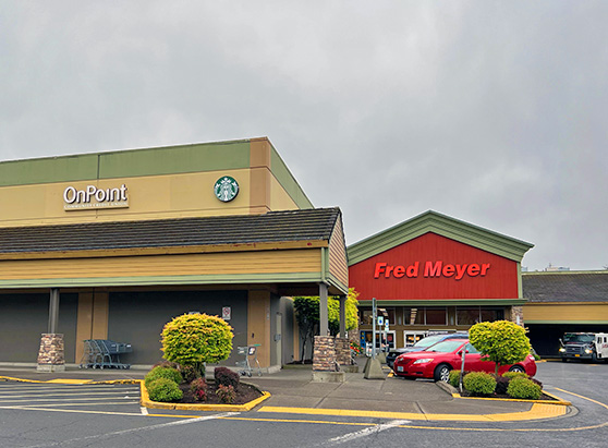 Exterior of Johnson Creek OnPoint Fred Meyer branch
