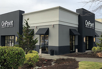 Front facade of OnPoint Clackamas Prominade Branch.