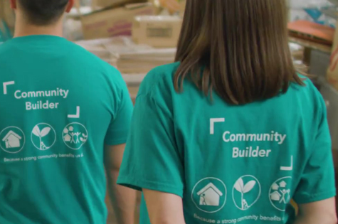 OnPoint community builders on the job