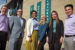 Our mortgage team standing outside of our NW 27th and Vaughn Branch