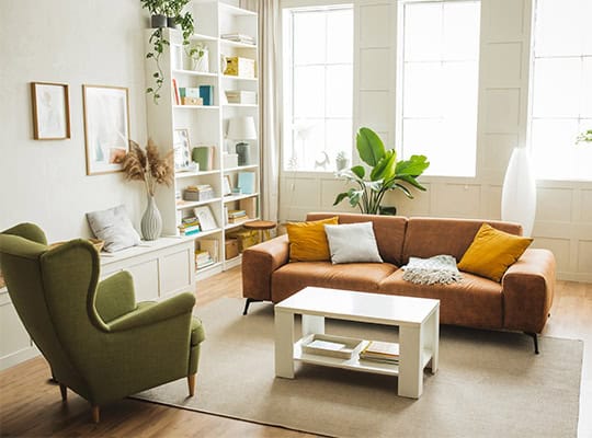 modern home interior on a sunny day onpoint credit union mortgage