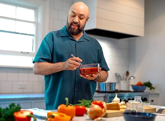 man-cooking-dinner-at-home