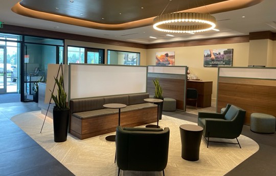 Interior of OnPoint Newberg Branch