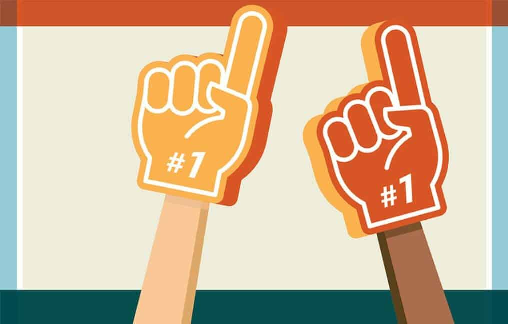 foam fingers