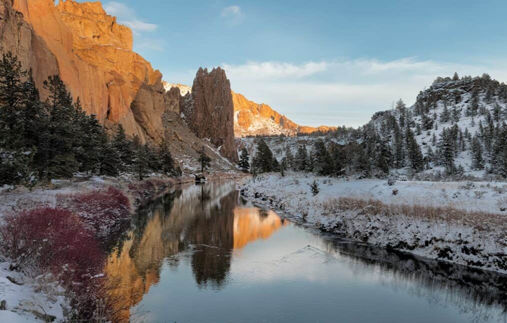 Smith-Rock-Oregon-During-Winter