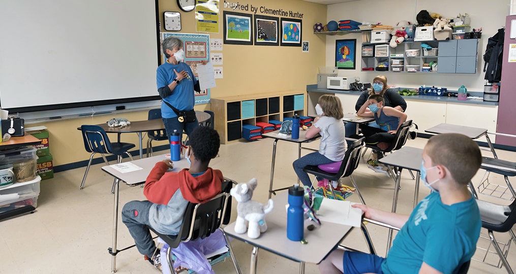 Serendipity Center—helping kids overcome challenges to lead happy and healthy lives-teacher instructing students in class