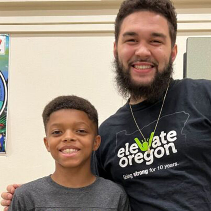 elevate oregon-counselor and student