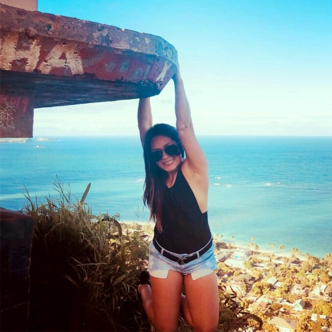 employee spotlight with leia daranouvong-leia onpoint collage