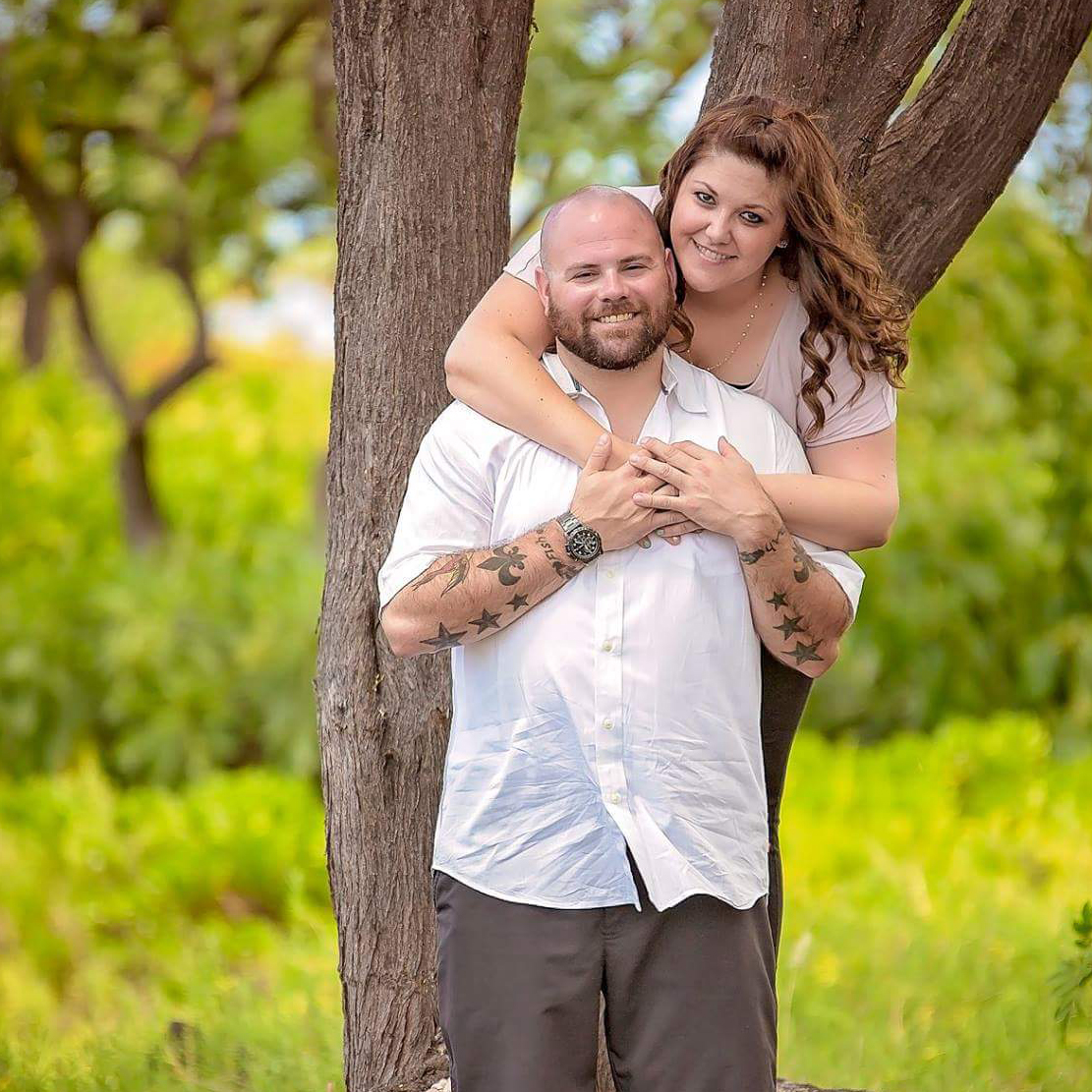 Michelle Fish professional photo with her husband