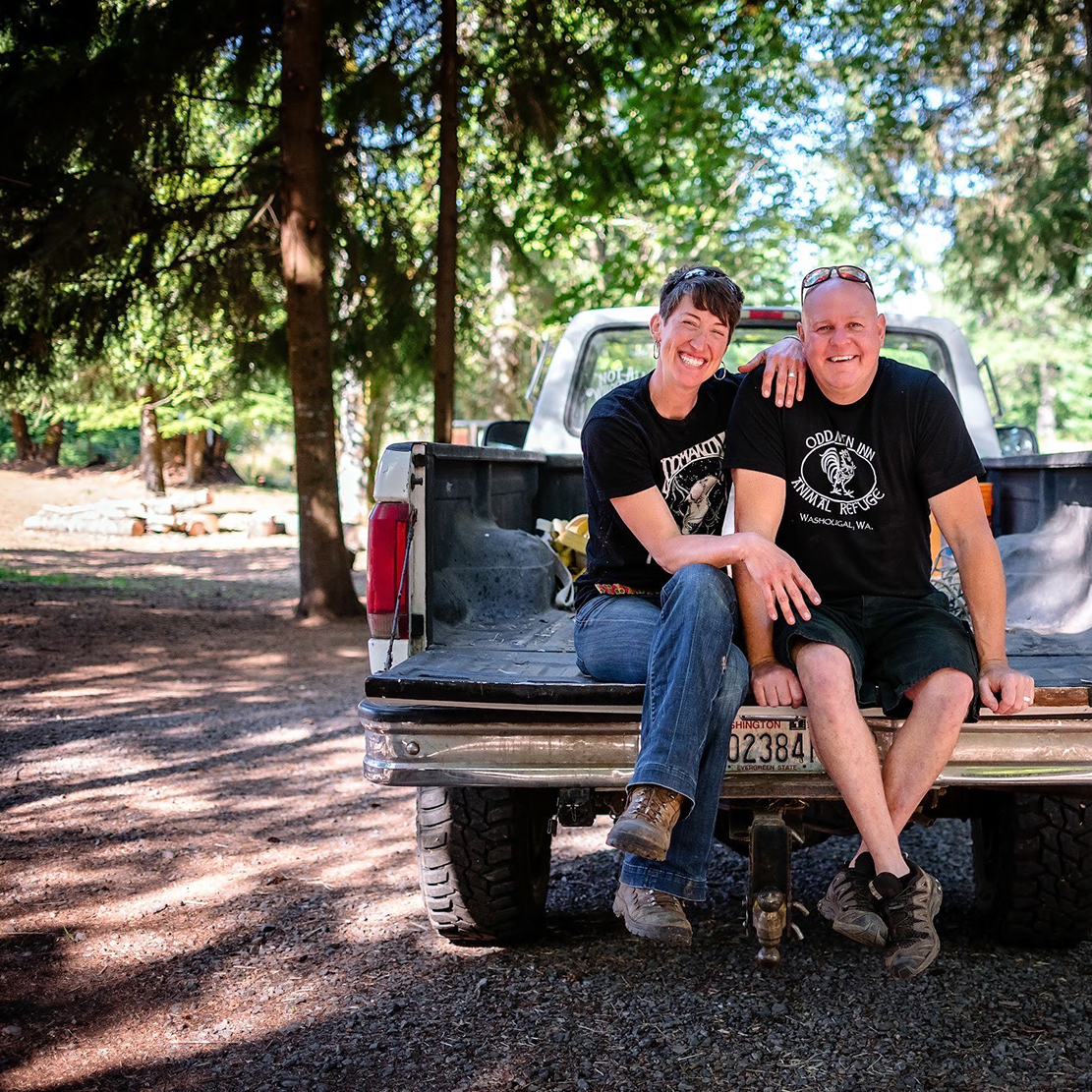 The Gift of Giving - Odd Man Inn Wins $5,000_Odd Man Inn owners photo
