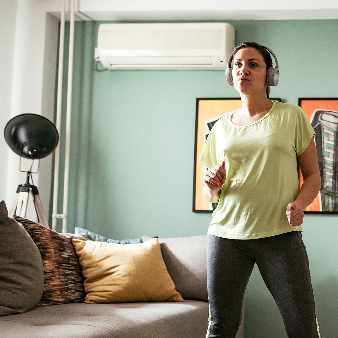why financial fitness is as important as physical health_woman dancing to the tune of better physical and financial health