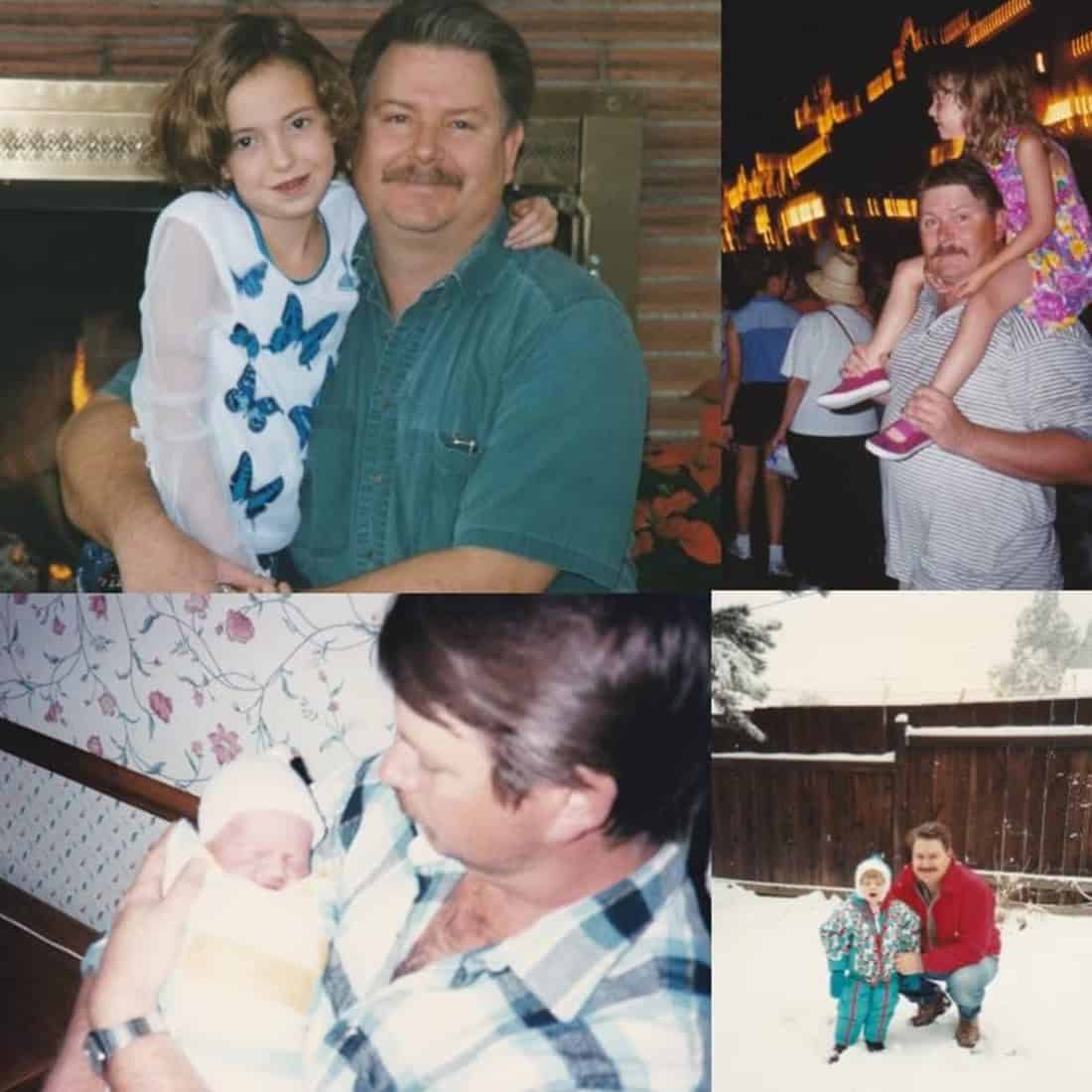 Erin Koff Employee Spotlight-Erin family photos with Dad