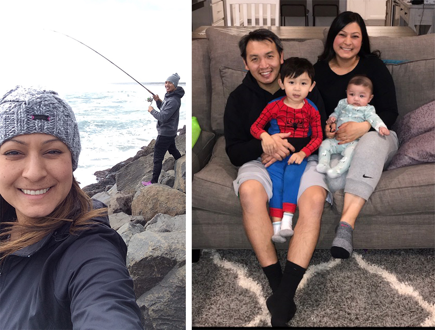 Spotlight Interview with Marlen Mendoza-Marlen fishing with husband and hanging out with kids