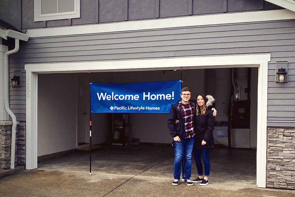 employee spotlight Vancouver Waterfront Branch Team_Shelby Wade new house with partner