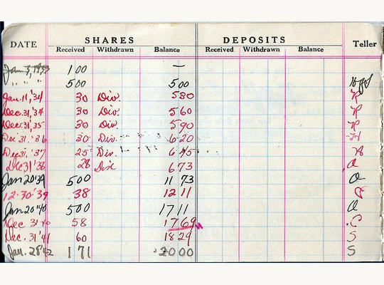 marth pass book 1930s portland teachers credit union onpoint community credit union archives